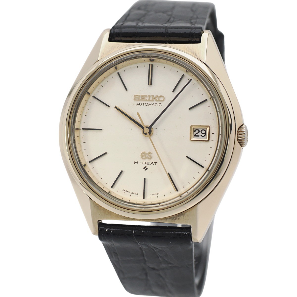 グランドセイコー 5645-7010 キャップゴールド Cal.5645A 自動巻 OH済 昭和45年/1970年製