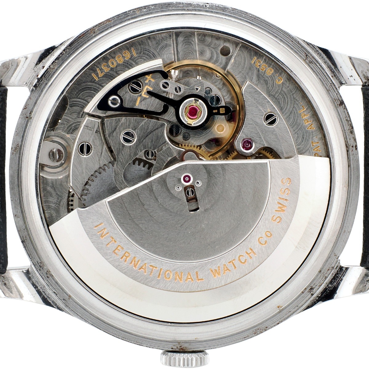 IWC ラウンドケース 寄り目 Cal.8531 自動巻 OH済 1963年製