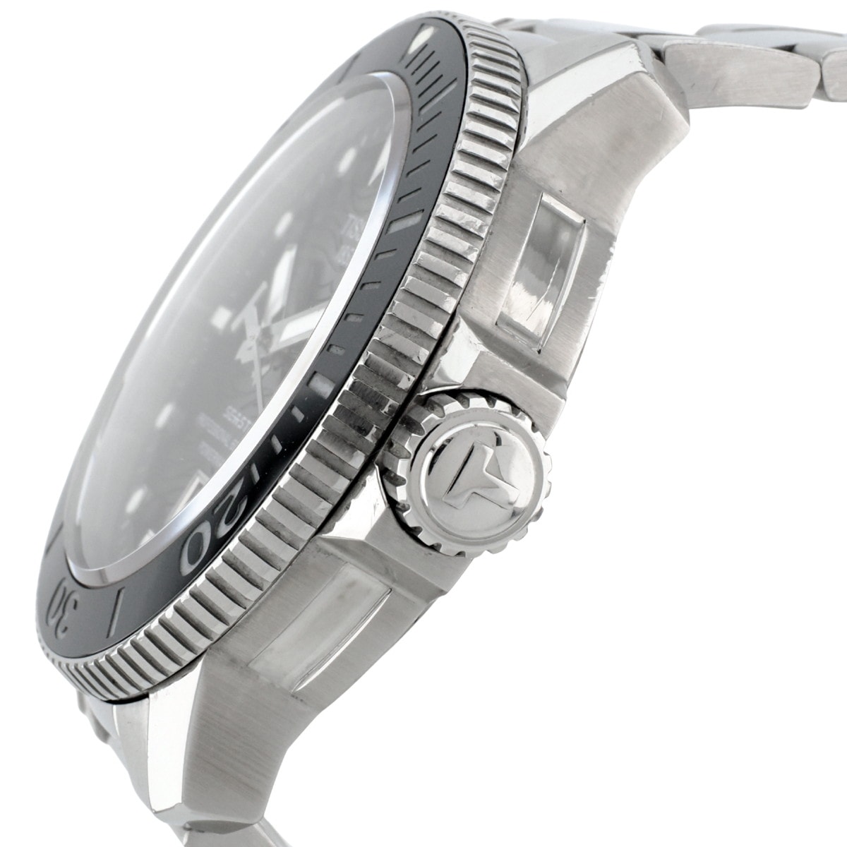 TISSOT ティソ シースター 2000 プロフェッショナル T120607A (T120.607.17.441.00) 自動巻 OH済 純正ブレスレット＆ラバーベルト付属 USED