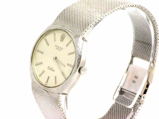 ロレックス チェリーニ 18KWG 手巻き アンティーク Rolex