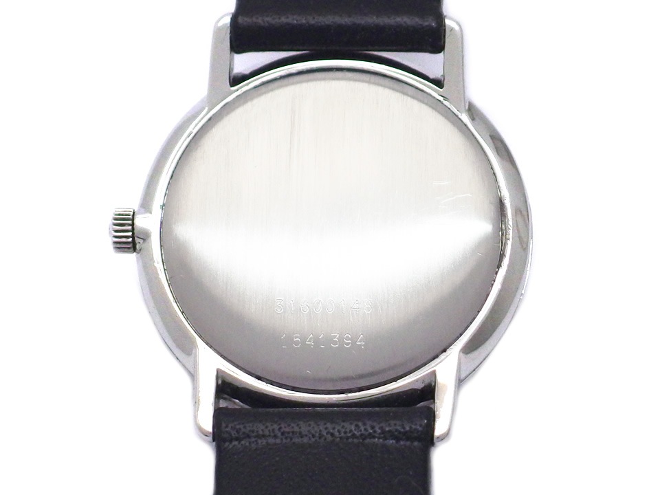 ジャガールクルト ラウンド 30mm 2針 Cal.602 クオーツ 1980年代　Jaeger Lecoultre