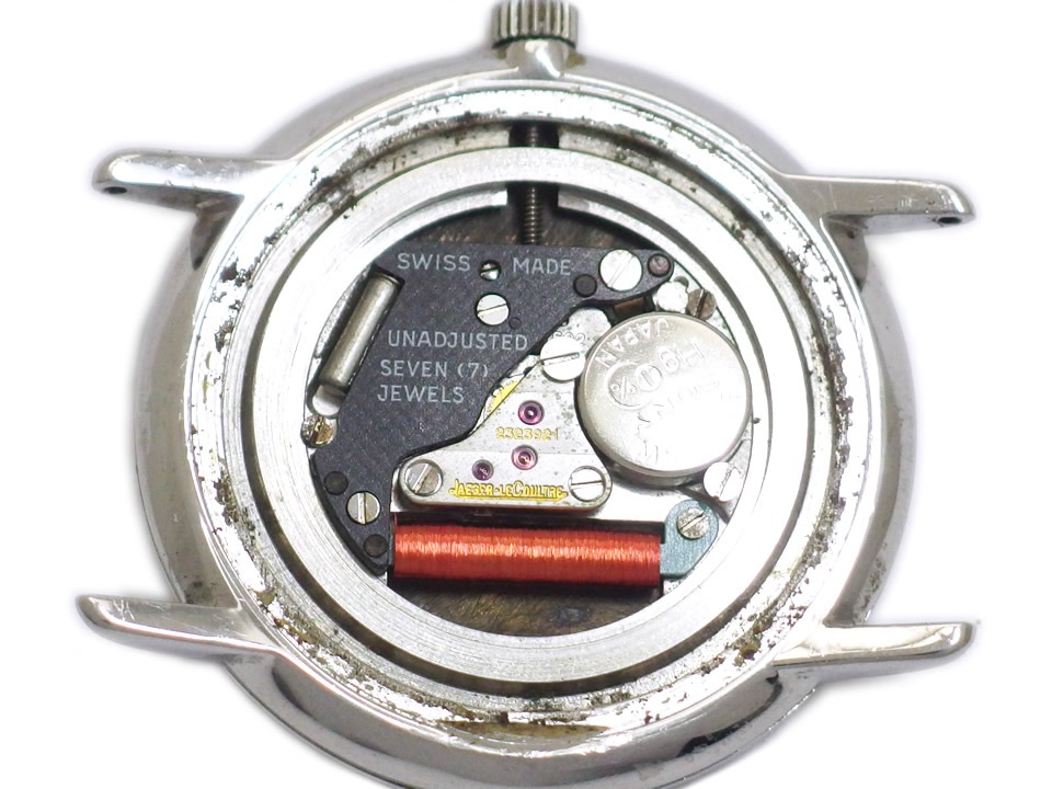 ■ジャガールクルト（Jaegar Le Coultre）cal.602 ジャガールクルト ラウンド 30mm 2針 Cal.602 クオーツ 1980年代