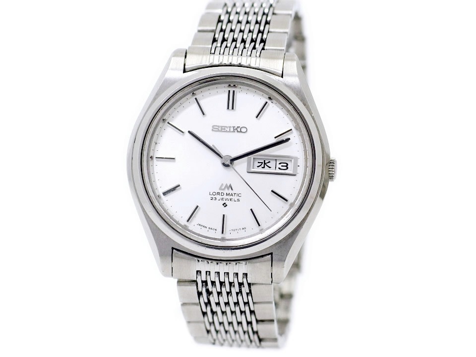 SEIKO セイコー ロードマチック 5606-7070 自動巻 23石 腕時計 セイコー ロードマチック 5606-7070 自動巻 純正ブレスレット OH