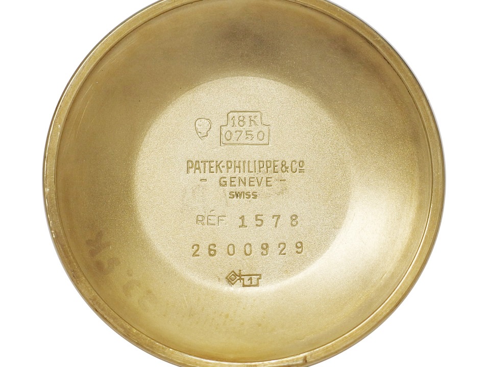 パテックフィリップ カラトラバ Ref.1578 18KYG 保証書・アーカイブ