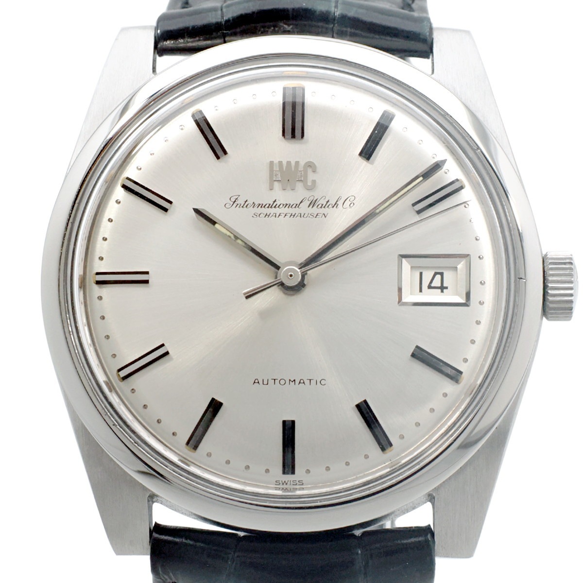 IWC Ref.817A スクリューバック 魚リューズ Cal.8541 自動巻 OH済 1969年製