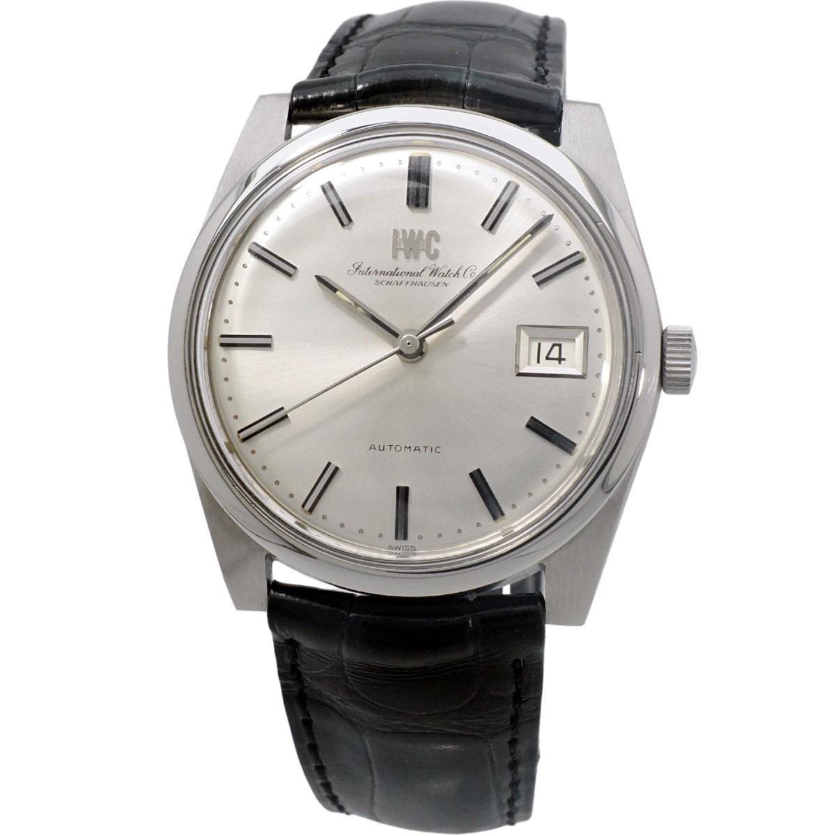IWC Ref.817A スクリューバック 魚リューズ Cal.8541 自動巻 OH済 1969年製
