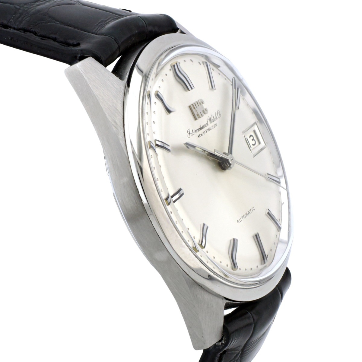 IWC Ref.817A スクリューバック 魚リューズ Cal.8541 自動巻 OH済 1969年製