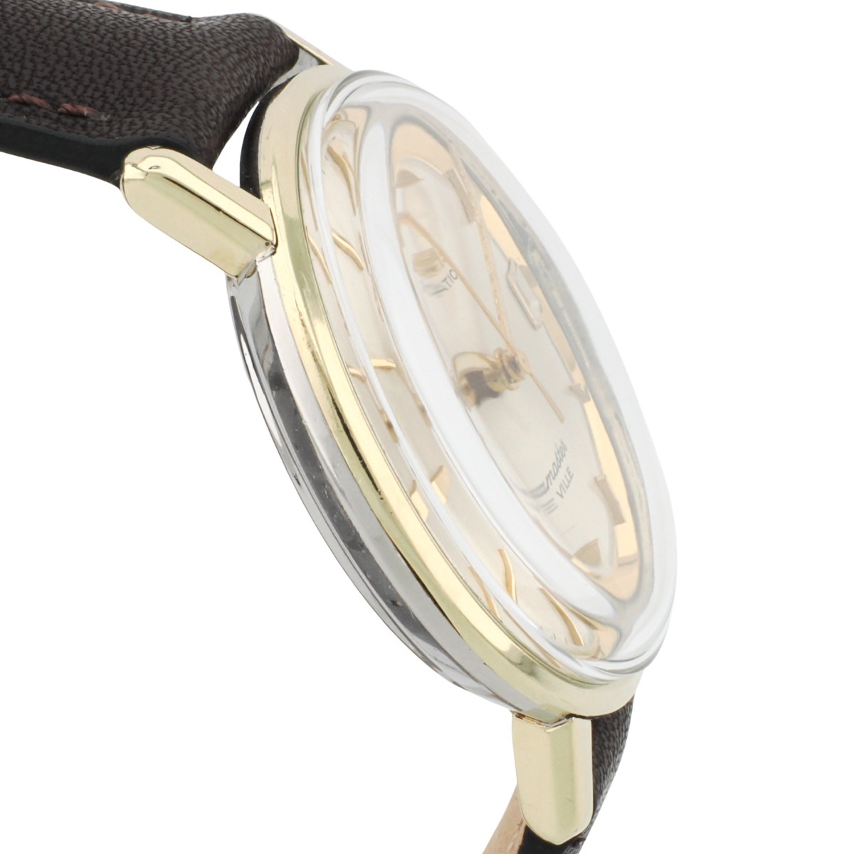 オメガ シーマスター デヴィル 166.020 ゴールドキャップ ワンピースケース Cal.562 自動巻 OH済 1964年製