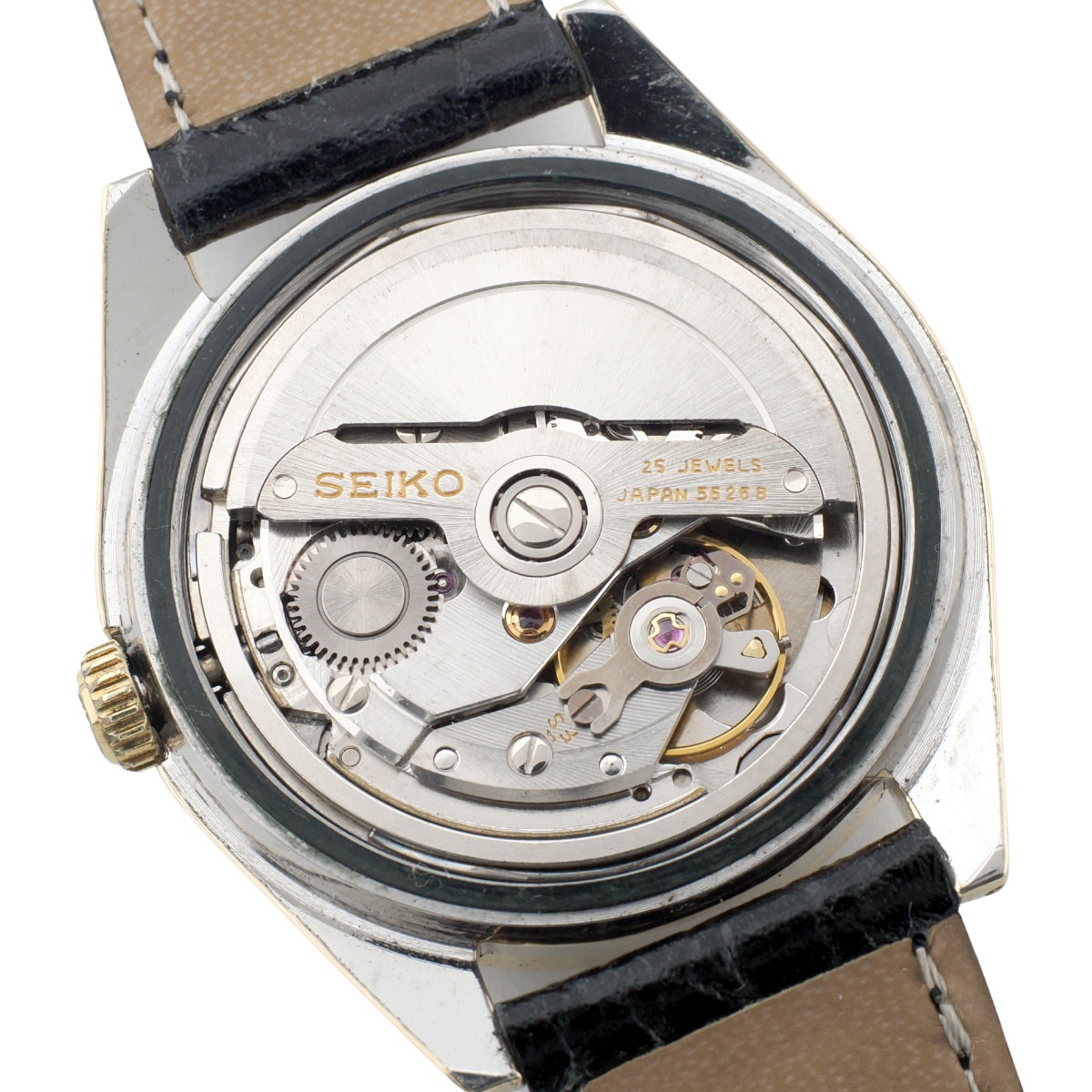 キングセイコー 5626-7111 CAP GOLDケース スクリューバック式裏蓋 自動巻 OH済 1973年製（昭和48年）