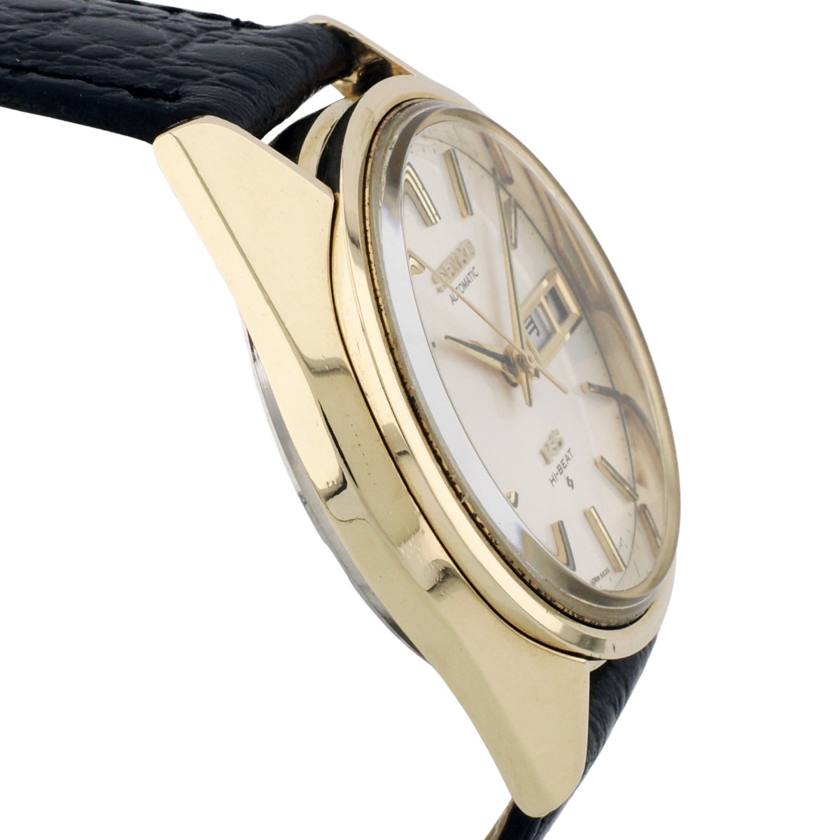 キングセイコー 5626-7111 CAP GOLDケース スクリューバック式裏蓋 自動巻 OH済 1973年製（昭和48年）