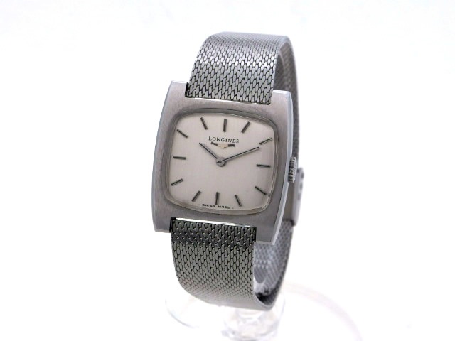 ロンジン レディス Cal.5601 手巻 OH済 メッシュベルト 1970年代 Longines