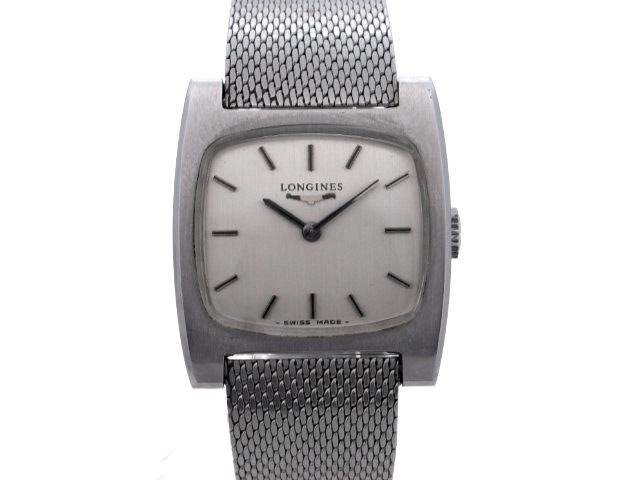 ロンジン レディス Cal.5601 手巻 OH済 メッシュベルト 1970年代 Longines