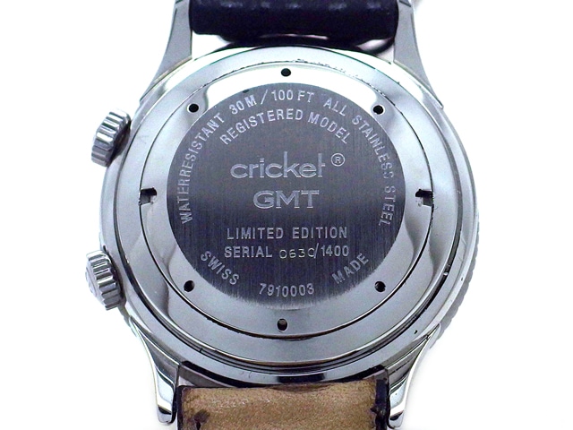レビュートーメン クリケット GMT 7910003 1400本限定 純正ベルト 手巻 OH済 USED