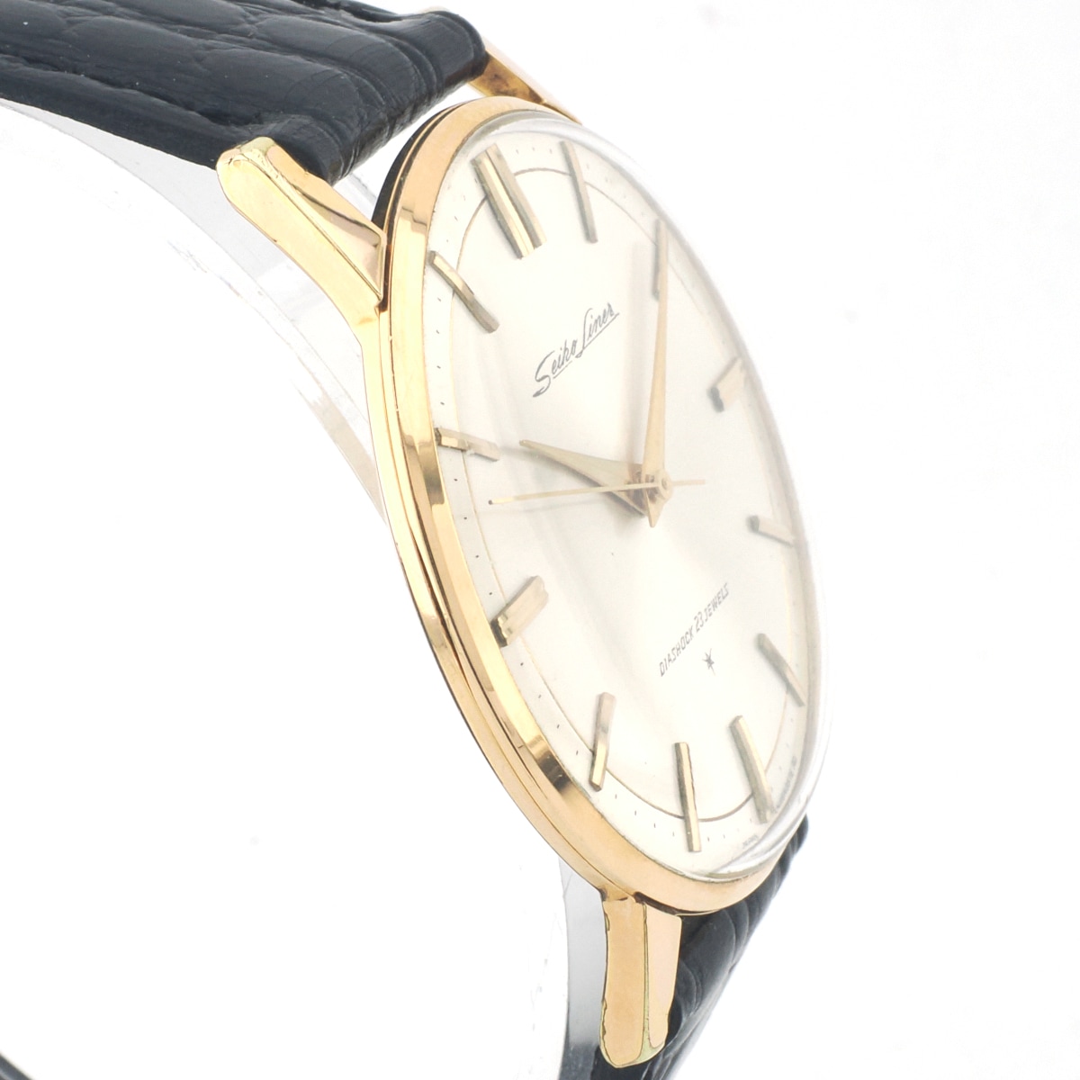 セイコー ライナー J15001E 金メッキケース Cal.3140 23石 手巻 OH済 1963年製(昭和38年)