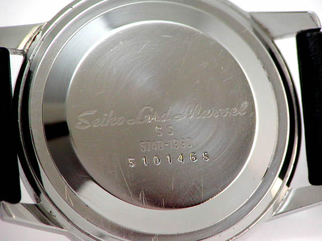 セイコー ロードマーベル 手巻き 1965年