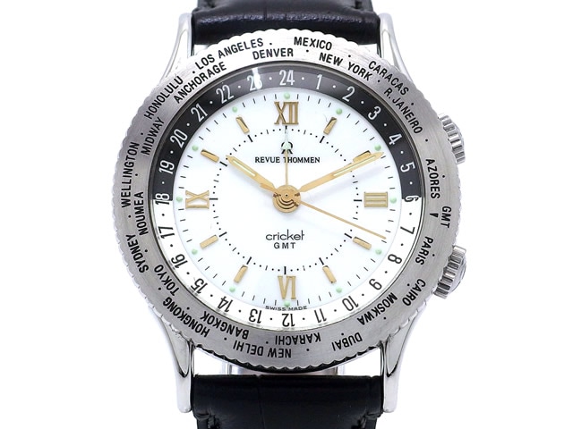 レビュートーメン クリケット GMT 7910003 1400本限定生産 手巻
