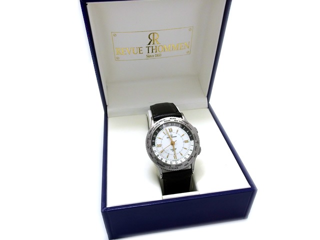 レビュートーメン　クリケット　GMT ワールドタイム　手巻き　世界1400本限定 レビュートーメン クリケット GMT 7910003 1400本限定 純正