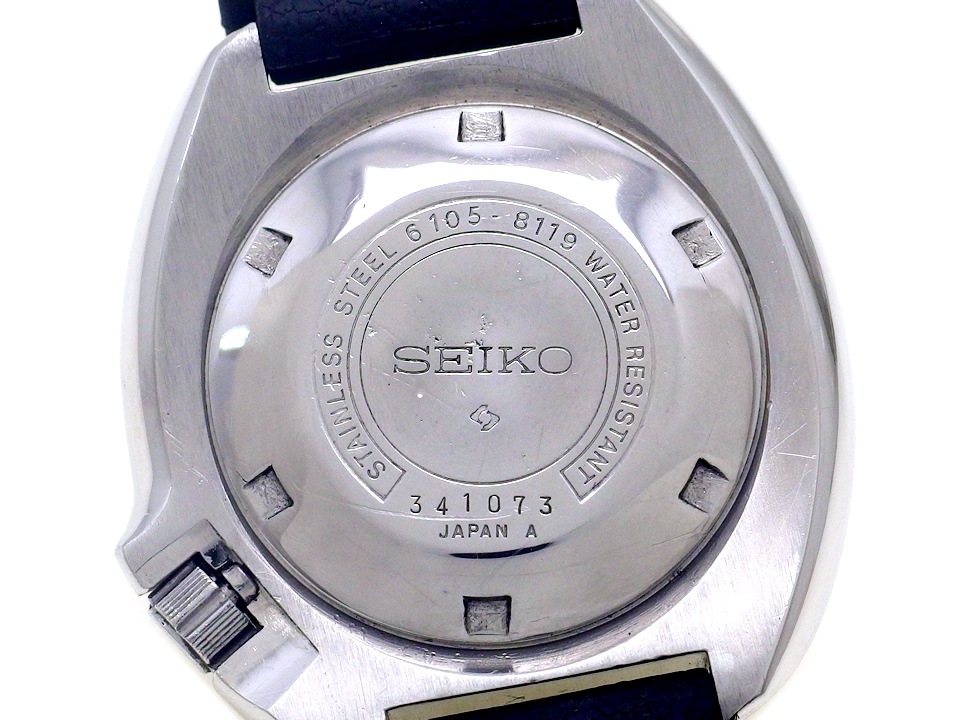 セイコー セカンドダイバー 150m 6105-8119 Cal.6105B 自動巻 OH