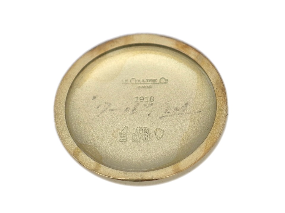 ジャガールクルト 18K Ref.1918 Cal.818/C 手巻 OH済 1960年代　Jaeger Lecoultre