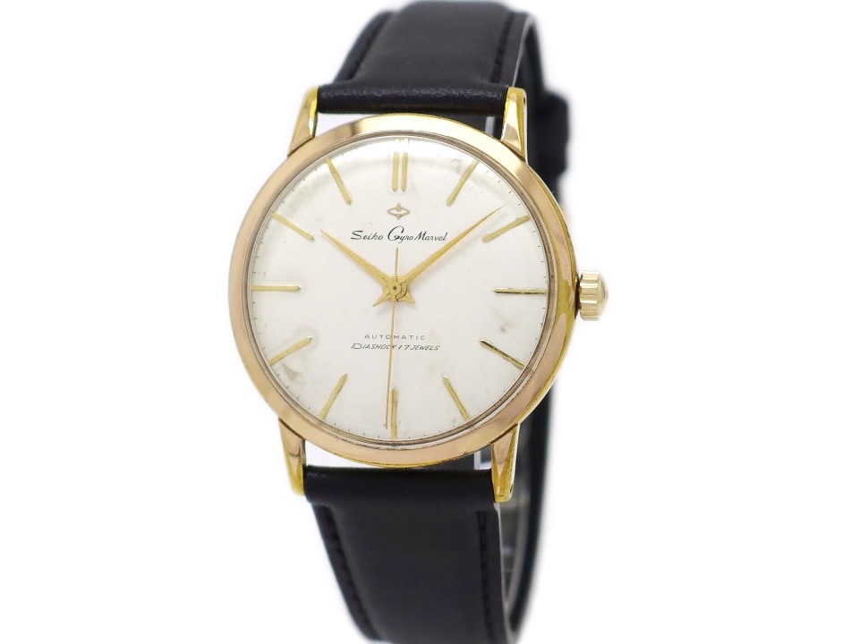 セイコー ジャイロマーベル J14051 金メッキ Cal.290 自動巻 OH済 昭和35年/1960年製