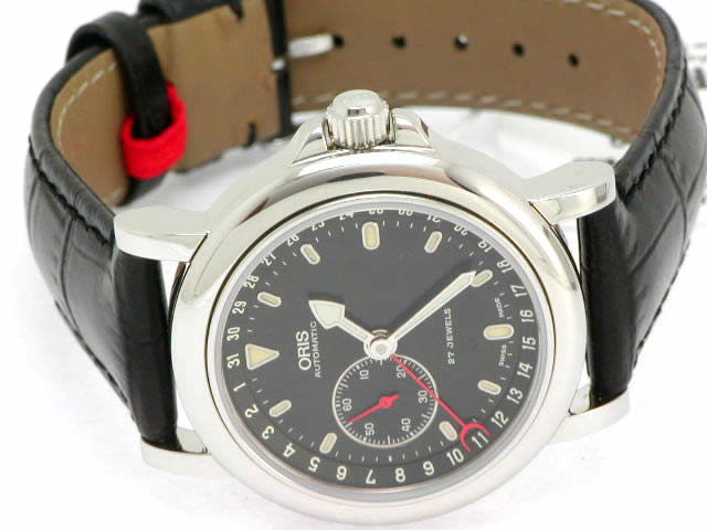 絶盤 オリス クラシック スポーティ 36mm ブラックダイヤル 644 7467