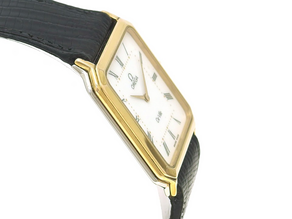 オメガ デヴィル Ref.195.0049 スクエアケース GP/SS Cal.1378