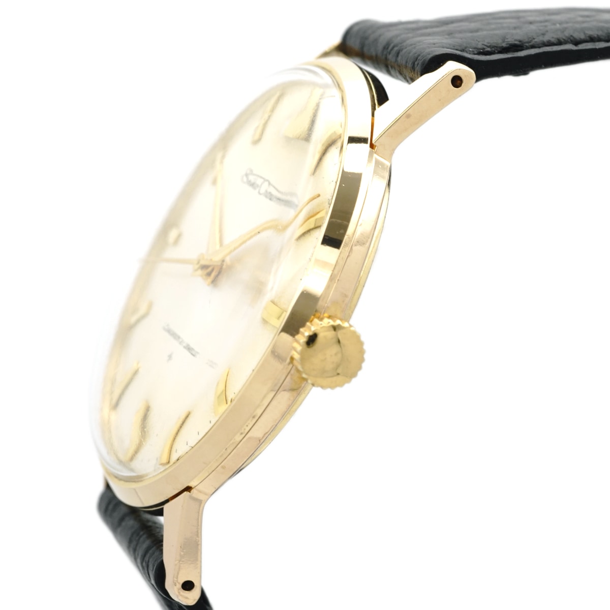 SEIKO ゴールドメッキ　ブレスレット時計 vintage SEIKO ブレスレット ウォッチ 喜平 チェーン ゴールド