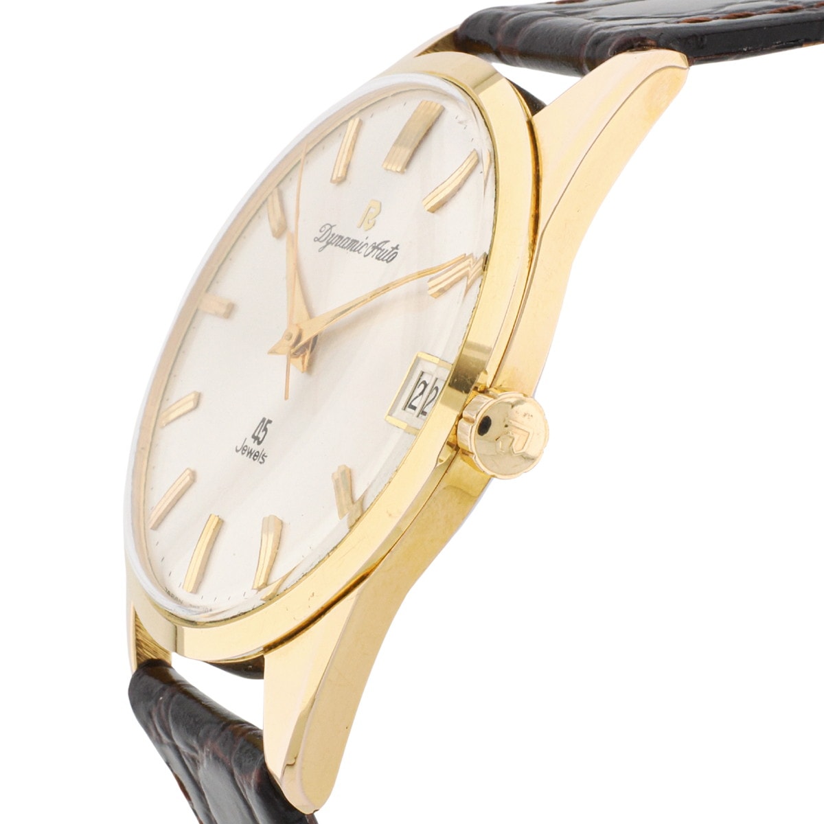 リコー ダイナミック オート 45石 Ref.57116 金メッキ 自動巻 OH済 1960年代