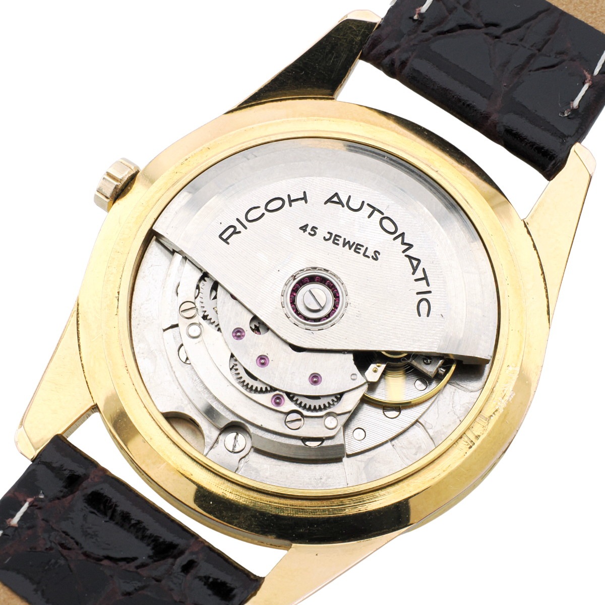 リコー ダイナミック オート 45石 Ref.57116 金メッキ 自動巻 OH済