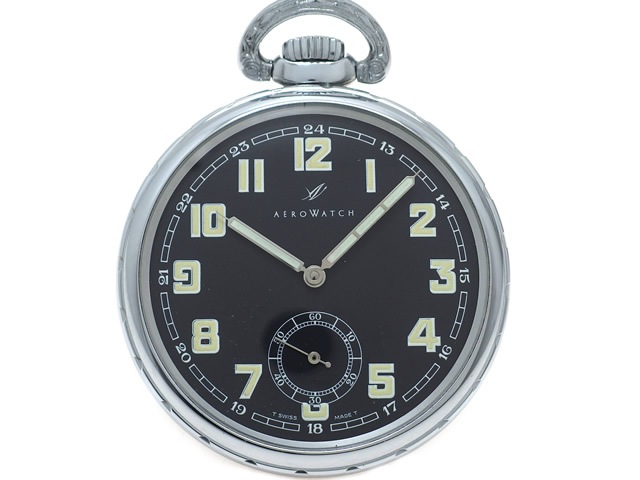 アエロ 懐中時計 Ref.50685 手巻 OH済 USED