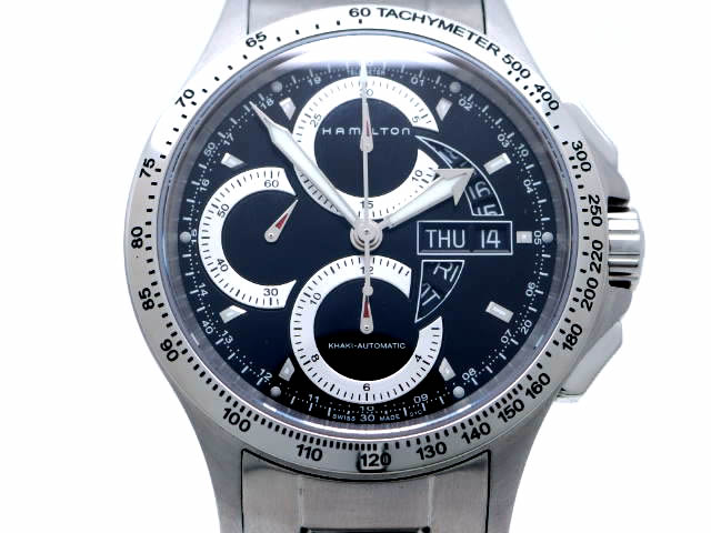 ハミルトン H64616131 カーキ キング クロノグラフ 自動巻 USED Hamilton