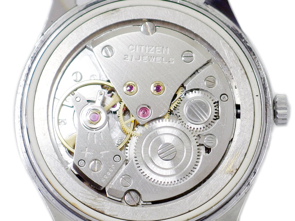 シチズン ホーマー 国鉄時計 中国地方自動車局 21石 手巻 OH済 1976年/