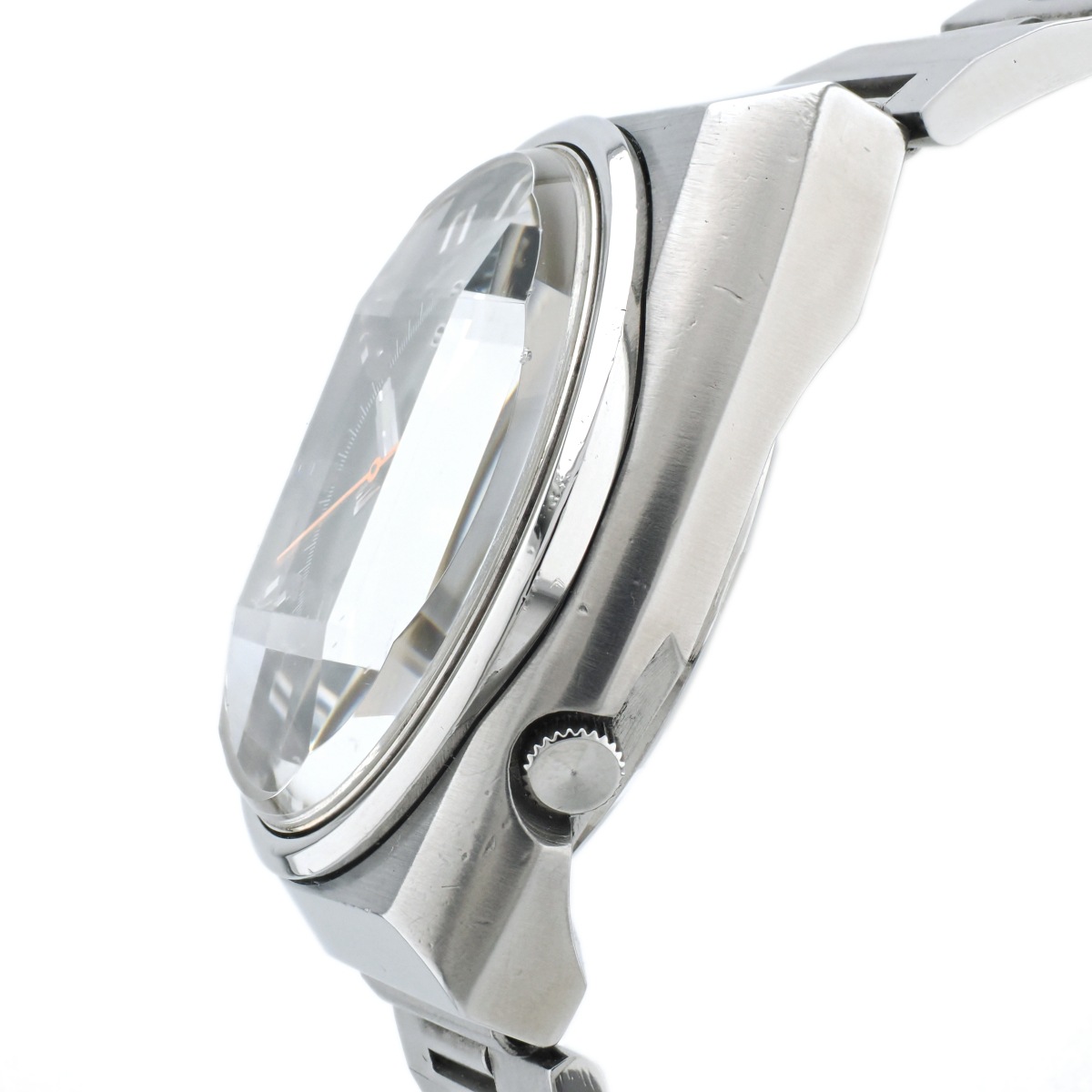 セイコー アドバン 6106-7551 左右非対称ケース 純正ブレス 自動巻 OH済 昭和47年/1972年製