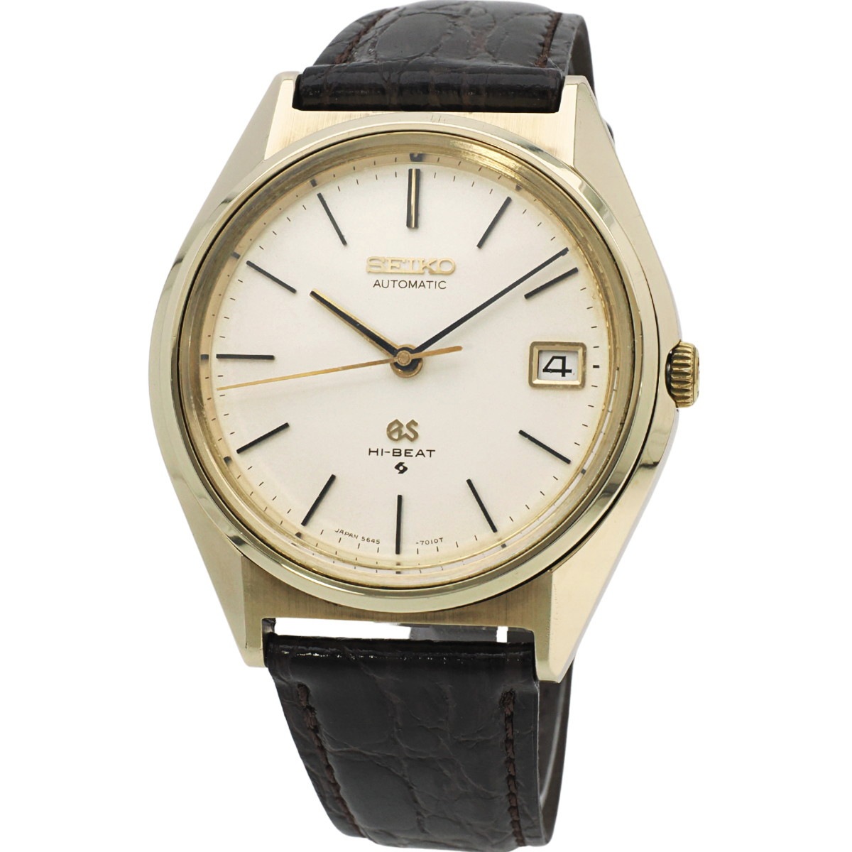 グランドセイコー 5645-7010 キャップゴールド Cal.5645A 自動巻 OH済 昭和45年/1970年製