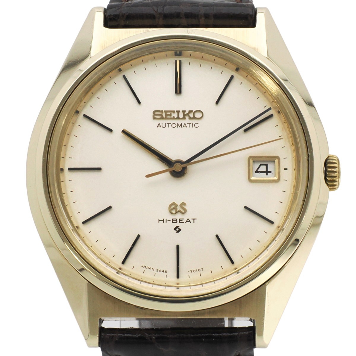 グランドセイコー 5645-7010 キャップゴールド Cal.5645A 自動巻 OH済 昭和45年/1970年製