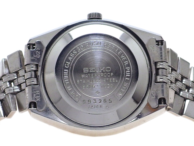セイコー ロードマチック 5606-7000 自動巻 OH済 昭和44年製