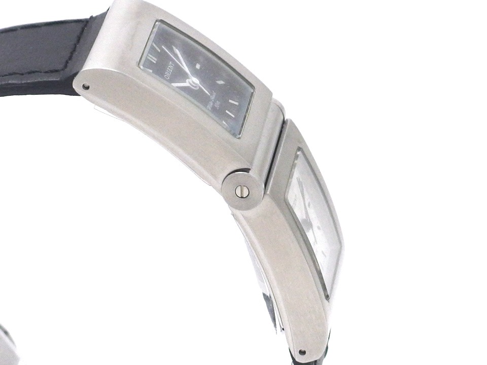 オリエント RUREZA ダブルフェイス WGB011GD クオーツ 未使用品 ORIENT