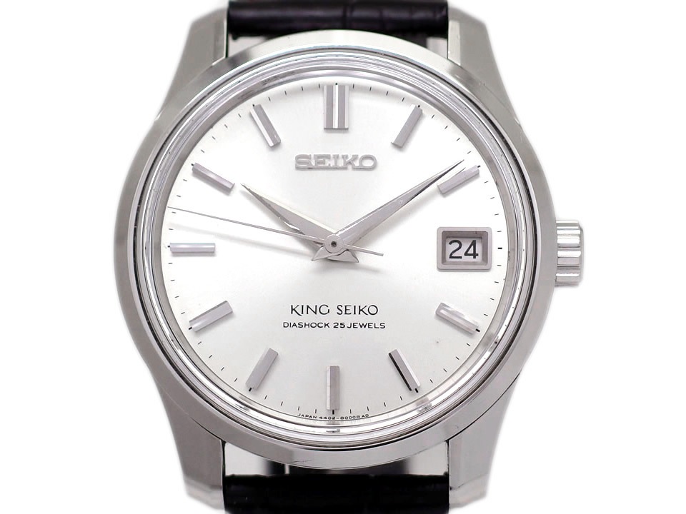 キングセイコー 4402-8000 前期型 盾メダリオン 手巻 OH済 昭和41年/1966年製 Seiko