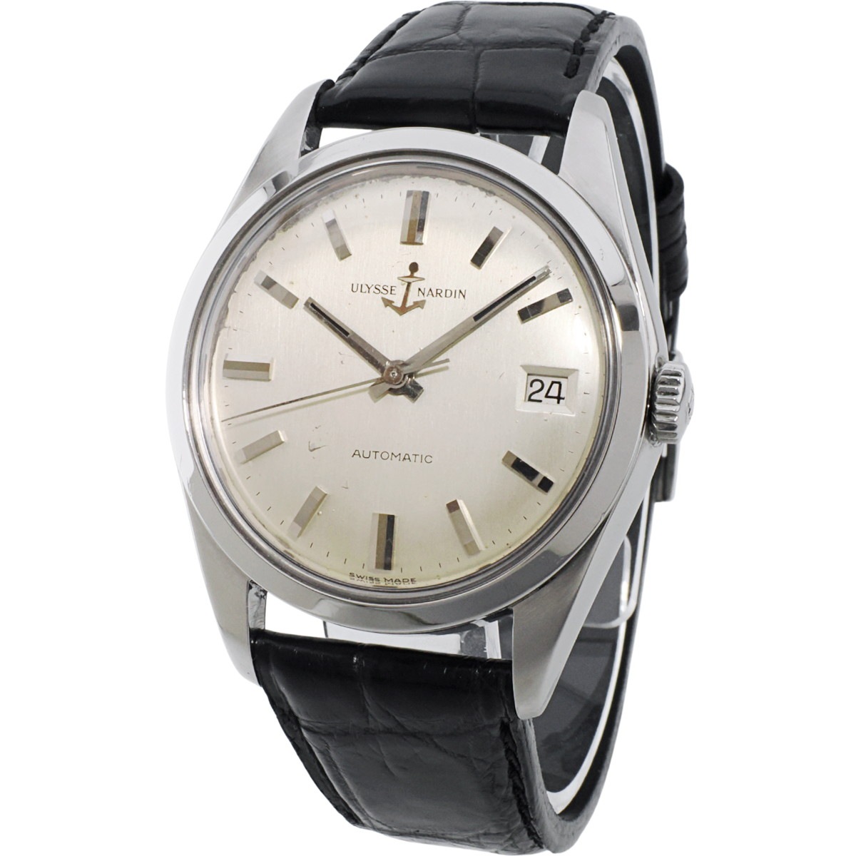 ユリスナルダン Ref.10932 1 純正リューズ Cal.N11HB 自動巻 OH済 1970年代