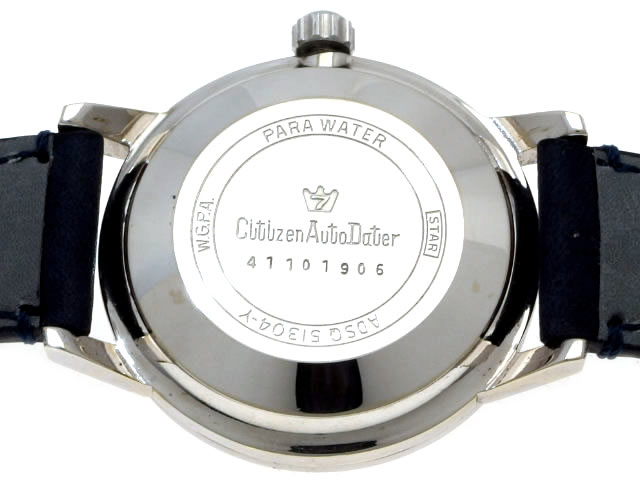 シチズン オートデーター7 19石自動巻 OH済 昭和39年製