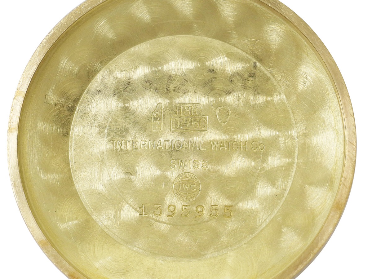 インターナショナル 18金無垢 Cal.852 自動巻 OH済 1956年製 IWC