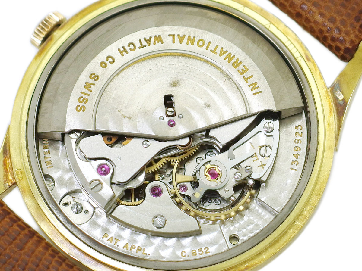 インターナショナル 18金無垢 Cal.852 自動巻 OH済 1956年製 IWC