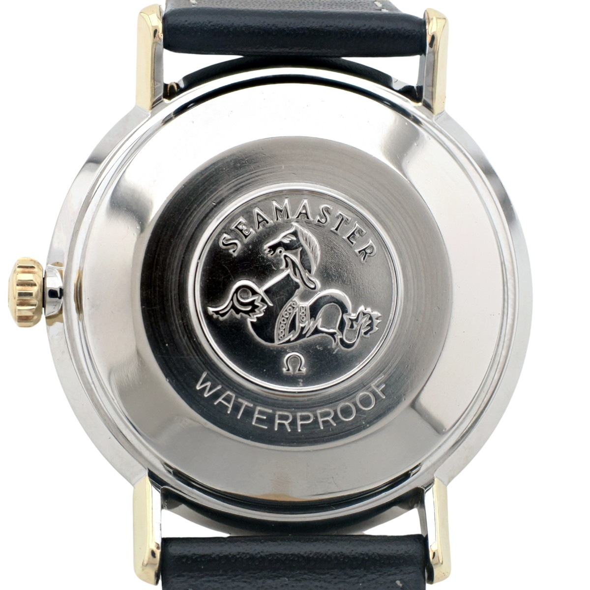 オメガ シーマスター デヴィル 166.020 ゴールドキャップ ワンピースケース Cal.562 自動巻 OH済 1965年製