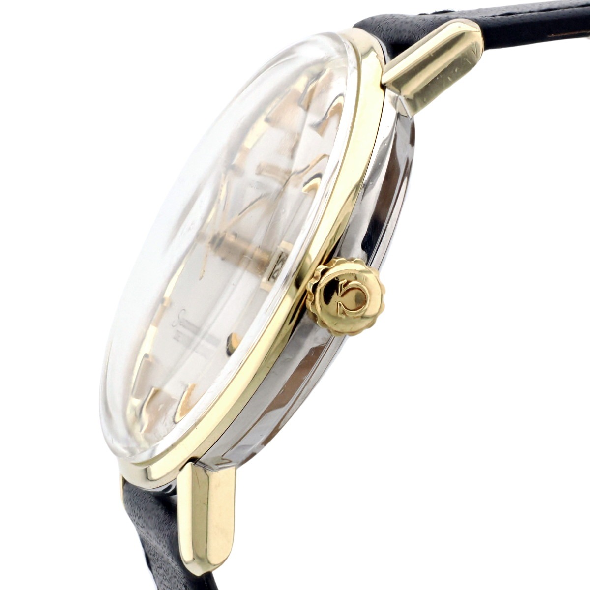 オメガ シーマスター デヴィル 166.020 ゴールドキャップ ワンピースケース Cal.562 自動巻 OH済 1965年製