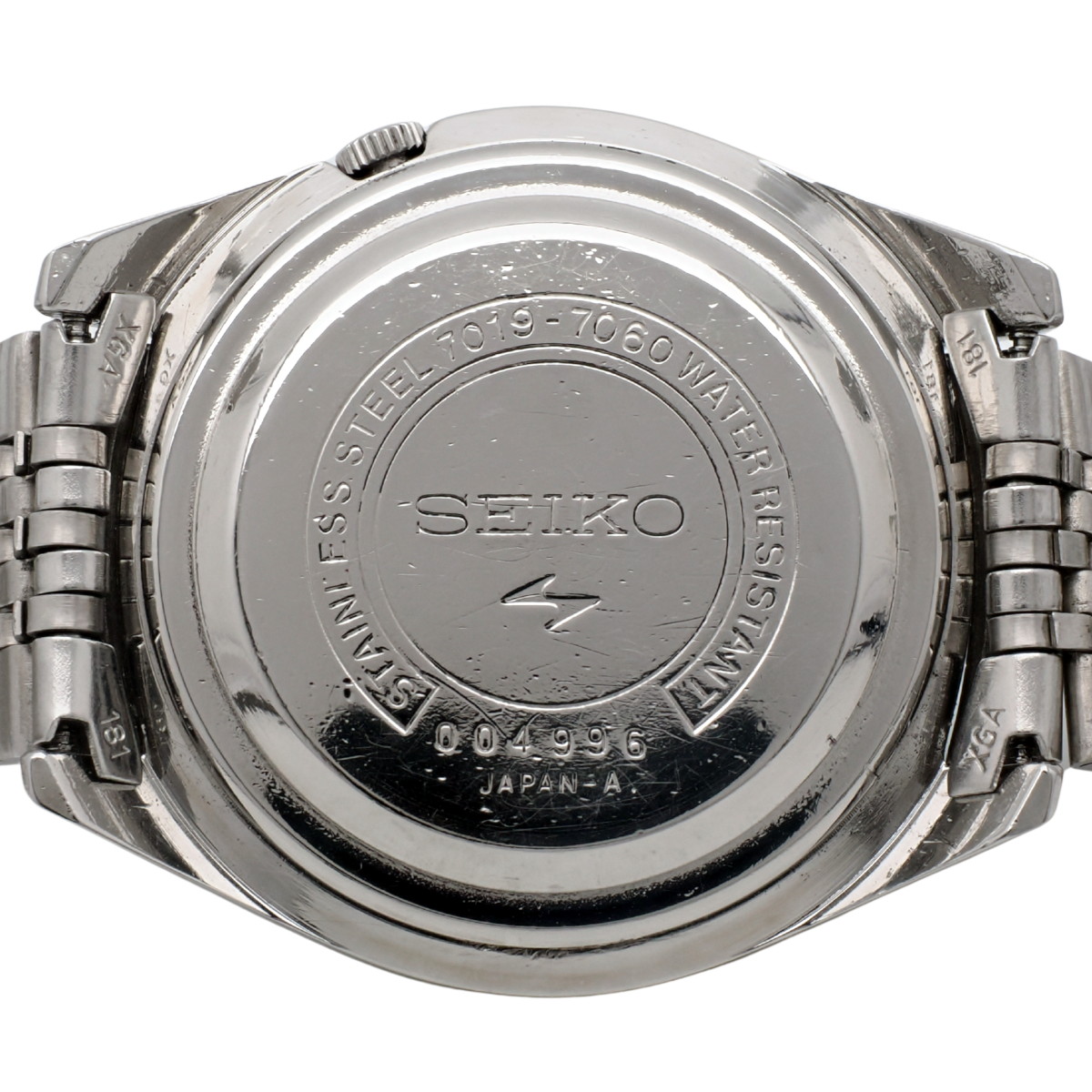 セイコー 5アクタス 7019-7060 グレー文字盤 自動巻 OH済 昭和45年/1970年製