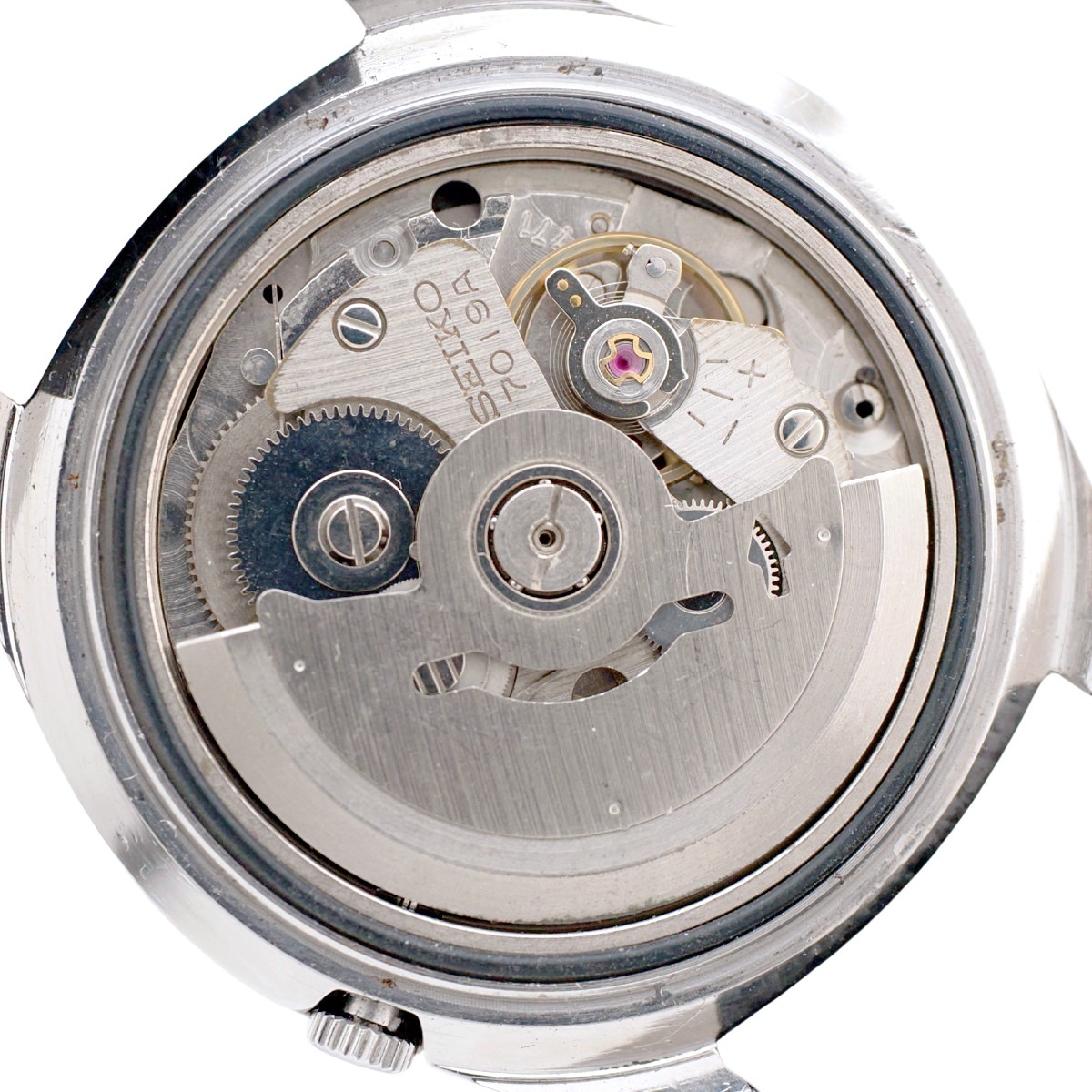 セイコー 5アクタス 7019-7060 グレー文字盤 自動巻 OH済 昭和45年/1970年製