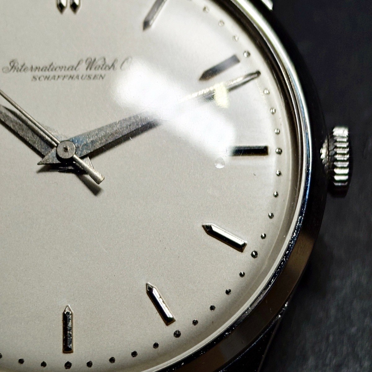 IWC ラウンドケース Cal.89 手巻き OH済 1960年製