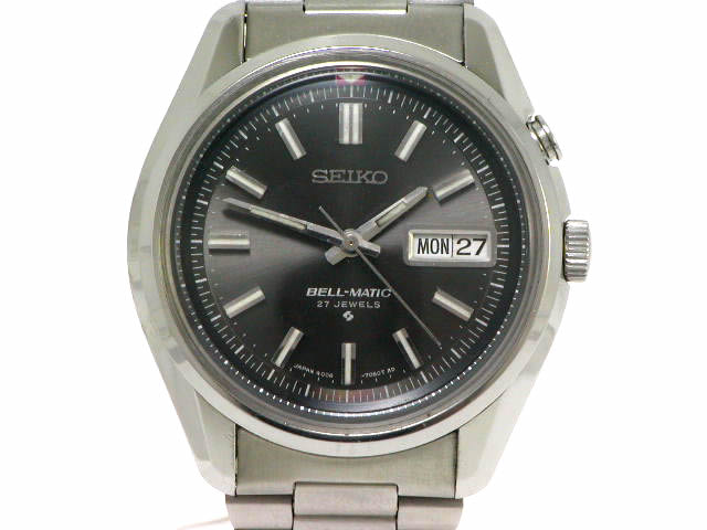 セイコー ベルマチック 4006-7010 黒 自動巻 OH済 昭和43年製　