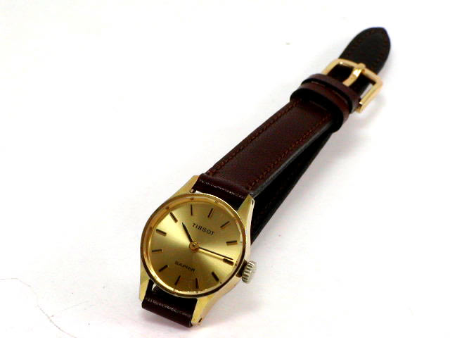 ティソ サファイヤ 婦人用手巻 1960年代