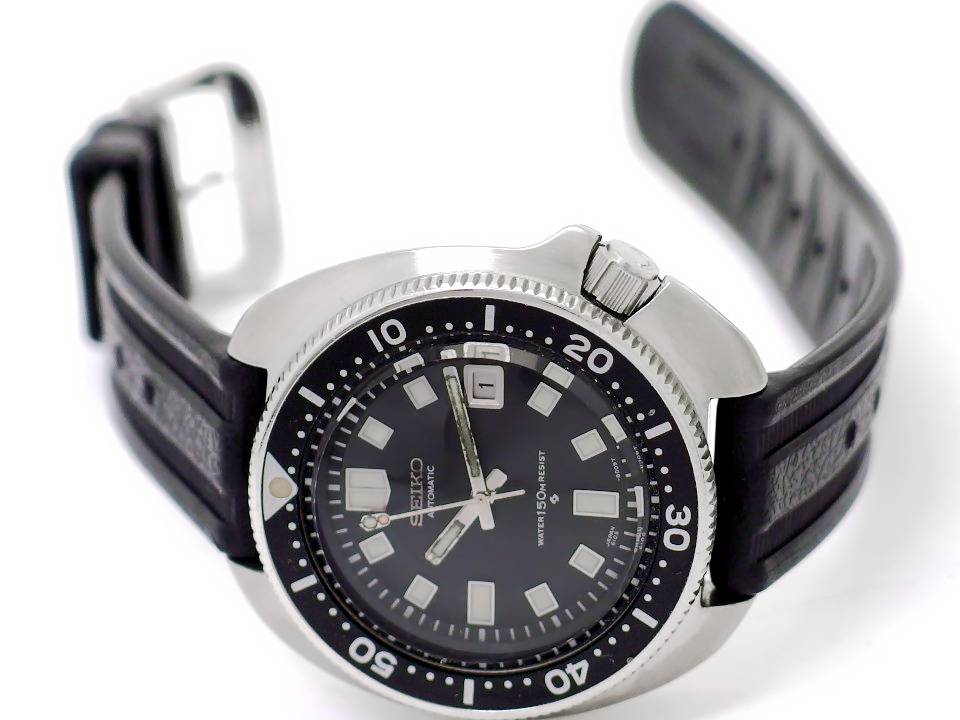 セイコー セカンドダイバー 150m 6105-8110 Cal.6105B 自動巻 OH済 1975年/昭和50年製 Seiko